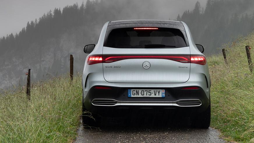 Mercedes-Benz EQE SUV появился в Казахстане официально