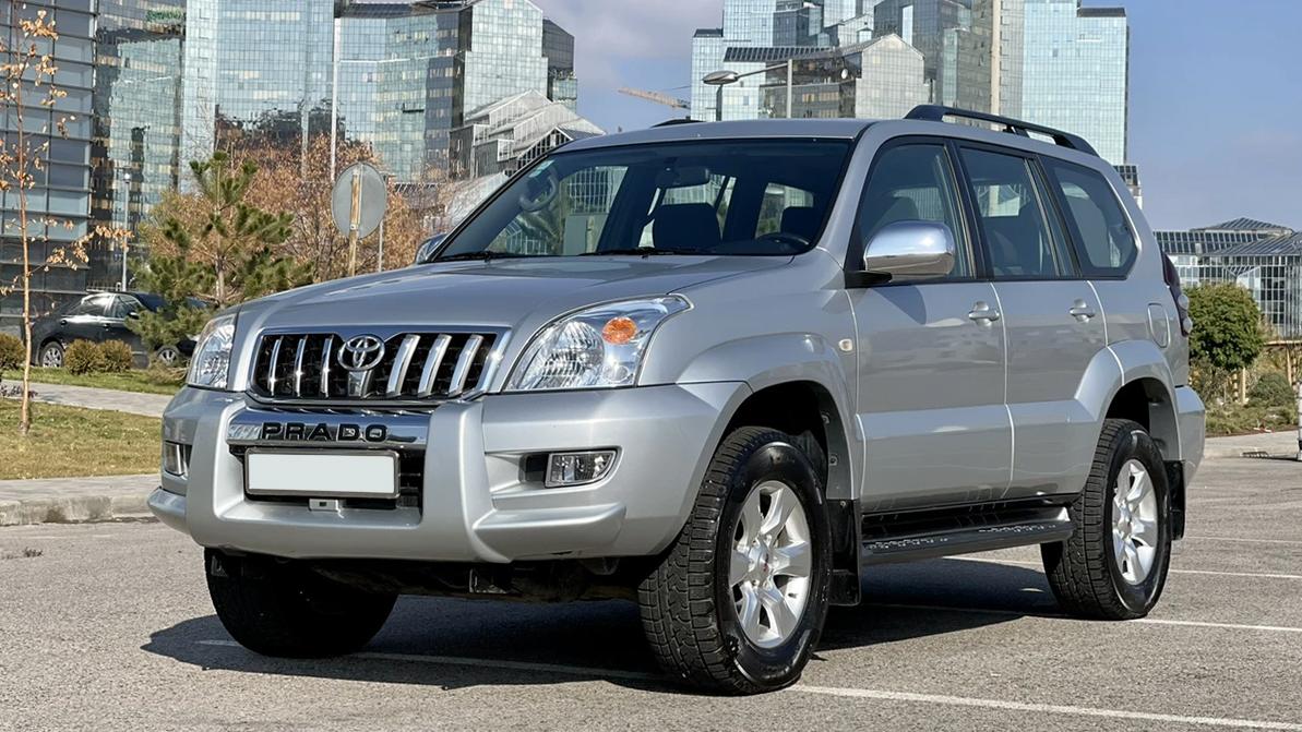 Найдено на Kolesa.kz: Toyota Land Cruiser Prado 120 почти без пробега