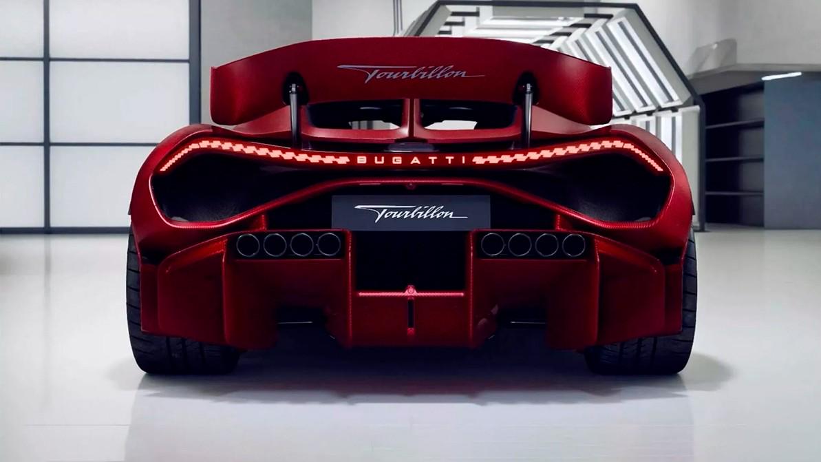 Новый гиперкар Bugatti оснастят восемью выхлопными трубами за $240 000