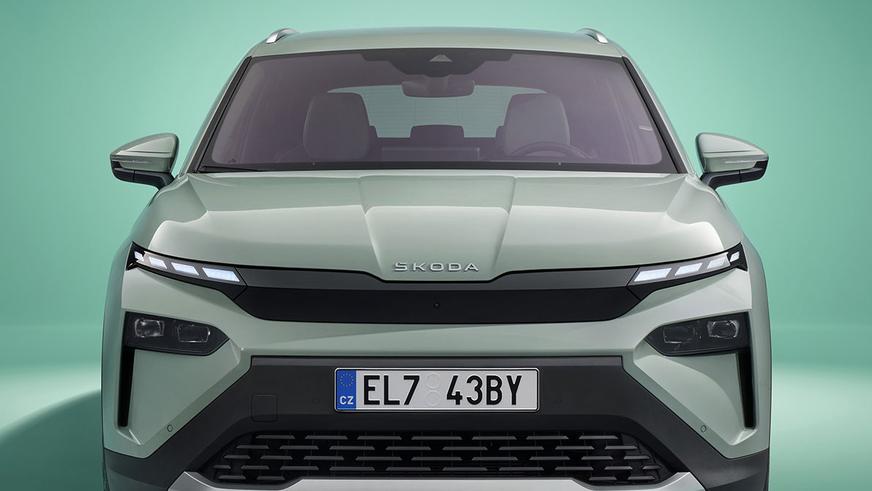 Škoda показала самый доступный электрокроссовер Elroq