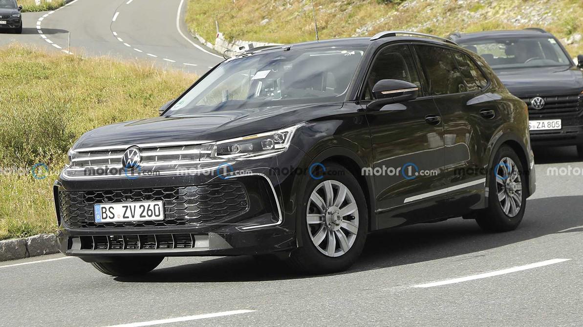 Новый VW Tiguan выехал на испытания