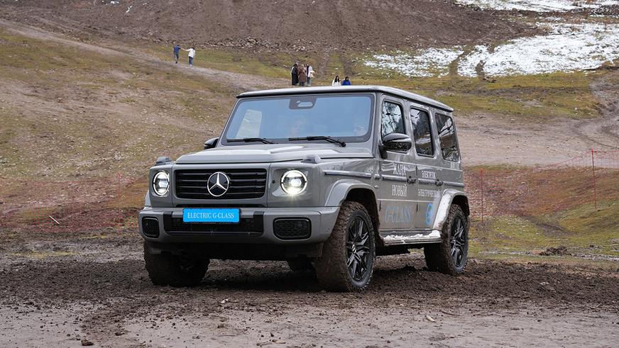 Электрический Gelandewagen официально прибыл в Казахстан