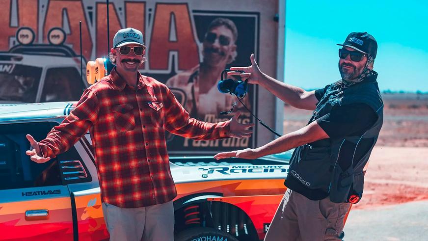 “Джимхана” по-австралийски: 670-сильный Subaru Brat и Трэвис под слоем пыли