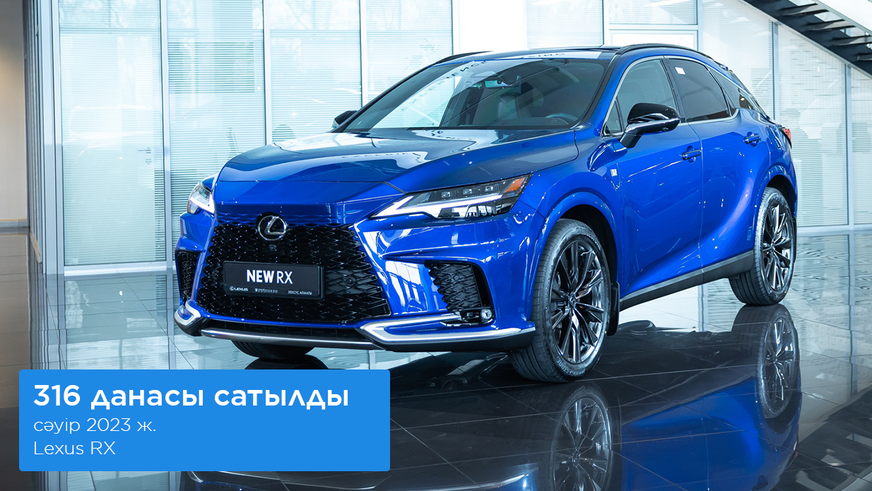 Сәуірде Lexus&nbsp;RX көп өткен модельдер тізіміне енді