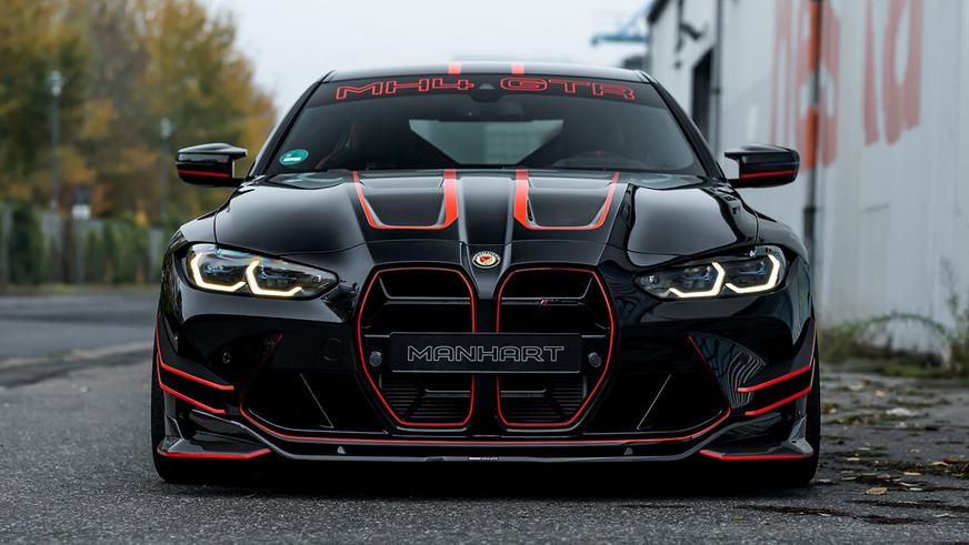 Ателье Manhart сделало BMW M4 CSL ещё более экстремальным