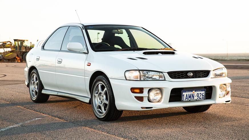 Subaru Impreza WRX в стоке выставлена на аукцион