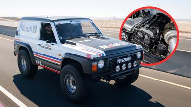 Старый Nissan Patrol оснастили 1000-сильным мотором