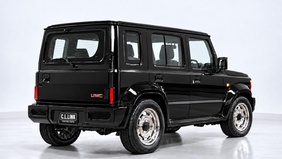 Suzuki Jimny стилизовали под GMC Typhoon из 1990-х