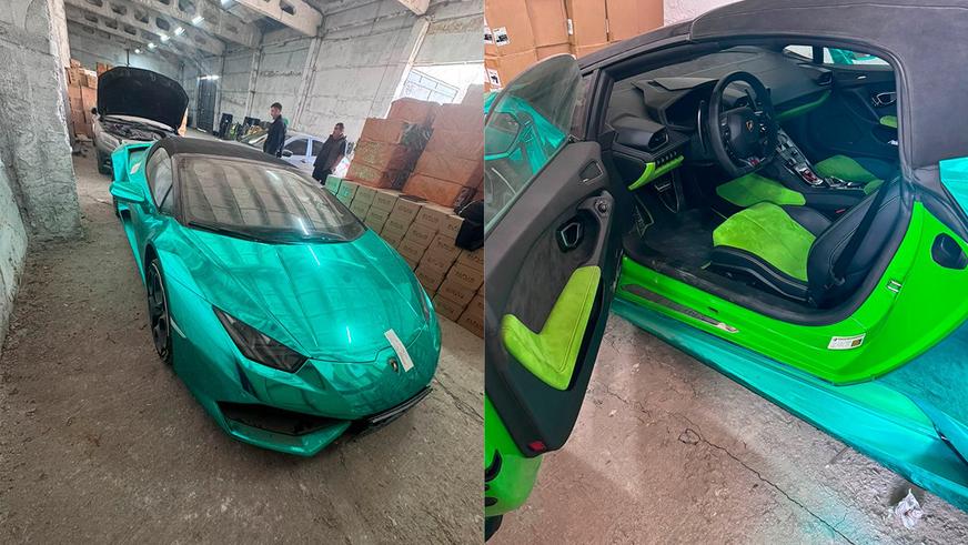 Конфискованный Lamborghini продали за 66.5 млн тенге