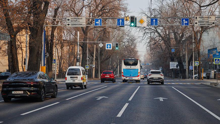 BRT на Желтоксан: как ездить по улице с изменённой разметкой и новыми знаками