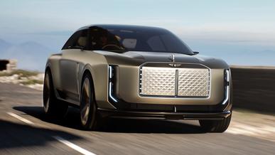 Bentley алғашқы электрокарын көрсетті