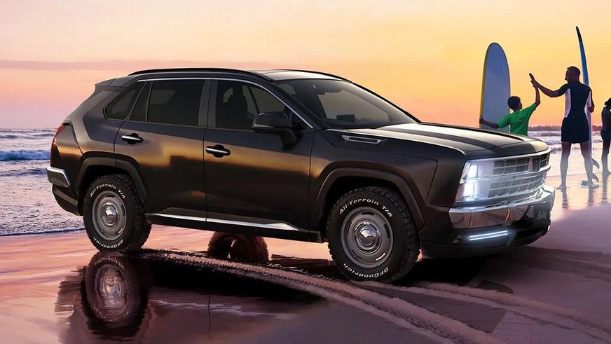 Кроссовер в стиле 1980-х на базе Toyota RAV4 возвращается