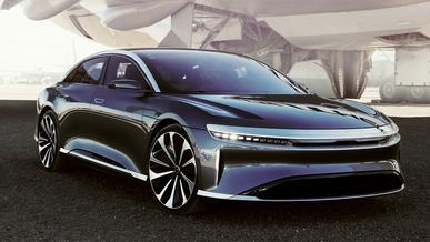 Lucid Air обещает рекордный пробег