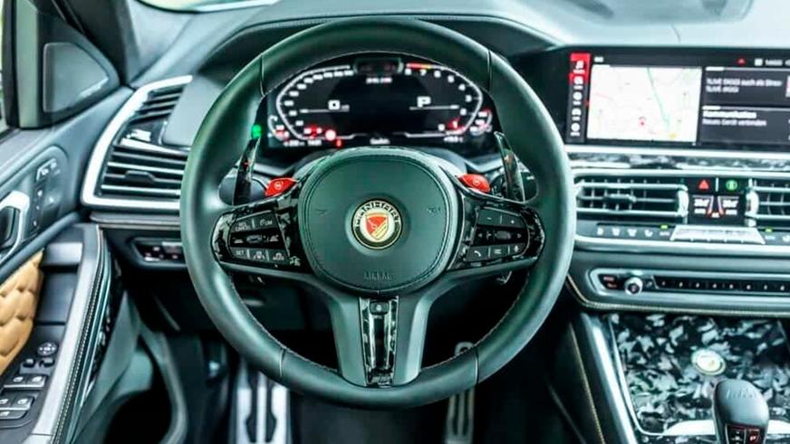 Ателье Manhart сделало BMW X6&nbsp;M на&nbsp;100&nbsp;сил мощнее и&nbsp;украсило карбоном