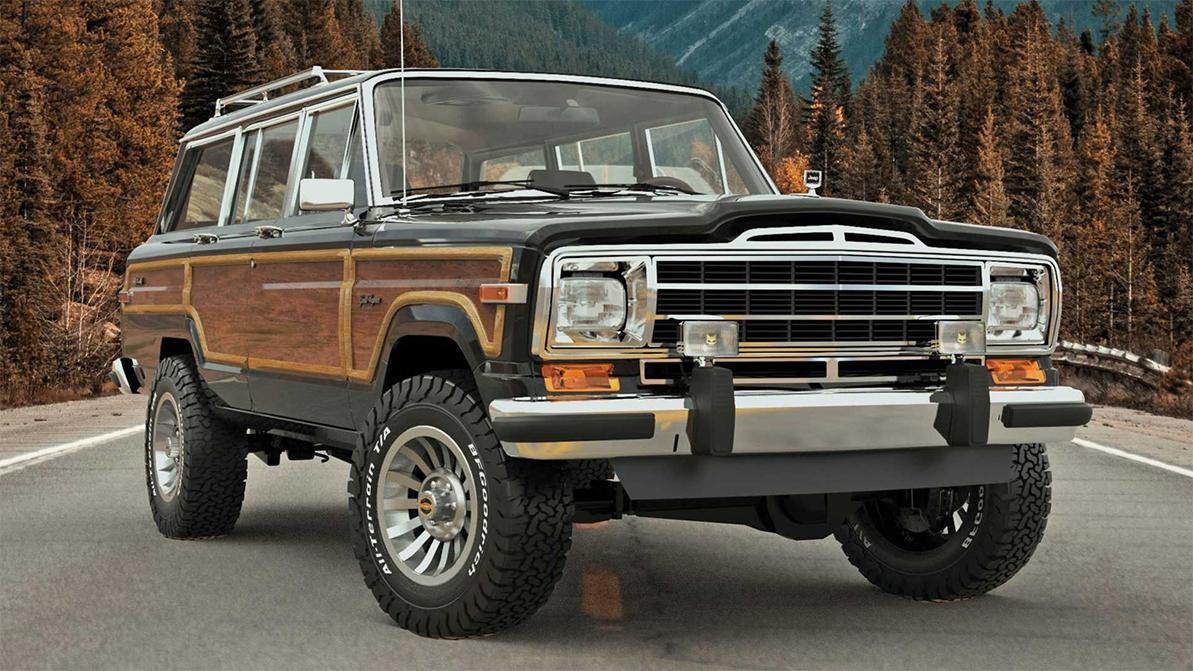Рестомод Jeep Grang Wagoneer с новым сердцем
