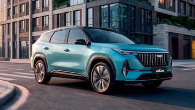 Новый Geely Atlas в Казахстане. Сколько просят за кроссовер