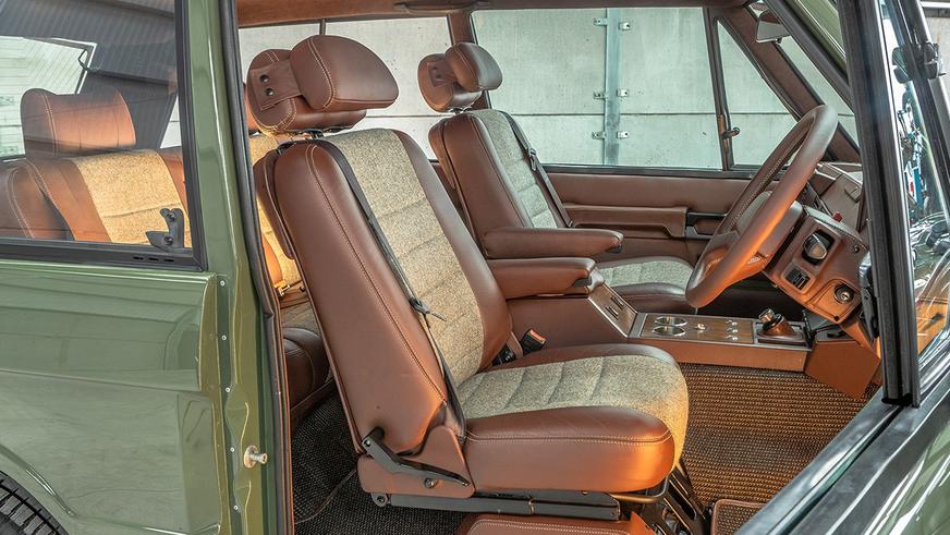 Старый Range Rover превратили в рестомод с мотором от Tesla