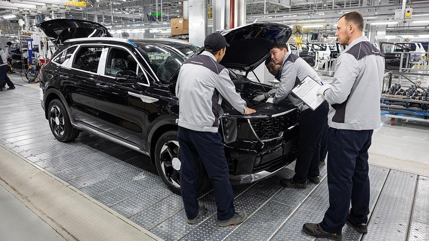 Каким получился новый завод Kia в Костанае