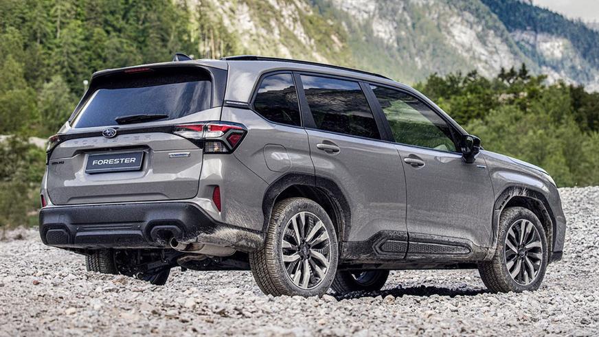 Новый Subaru Forester стал гибридом для Европы
