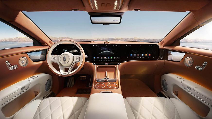 Конкурент Mercedes-Maybach от Huawei и JAC. Фото интерьера