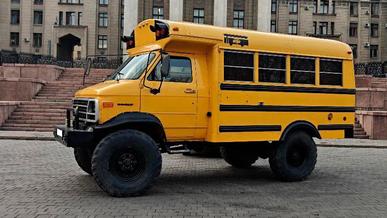 Автодом из школьного автобуса в продаже на Kolesa.kz