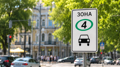 Push-оповещения при въезде в LEZ-зону начнут получать водители в Алматы