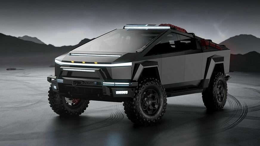 Для Tesla Cybertruck уже подготовили тюнинг по внедорожным традициям