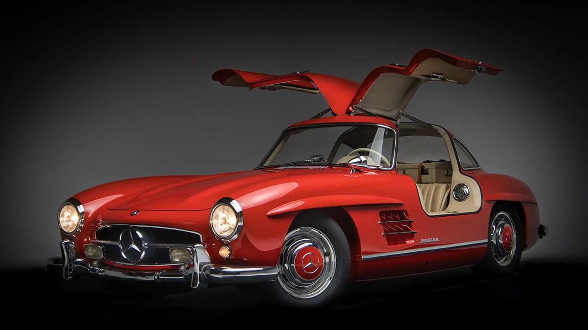 С молотка уйдёт последнее в истории «крыло чайки» — Mercedes-Benz 300 SL