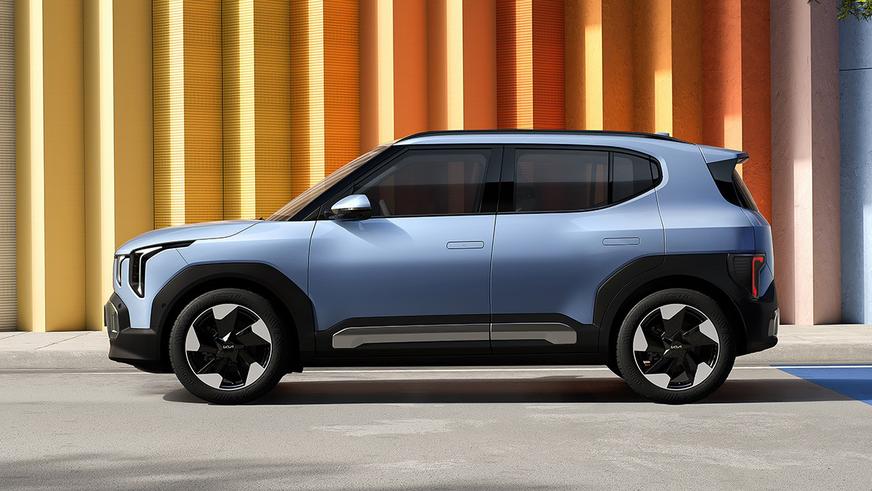 Kia привезла в Европу серийный EV2