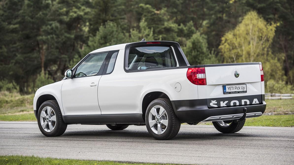 Škoda Yeti мог быть полноприводным пикапом