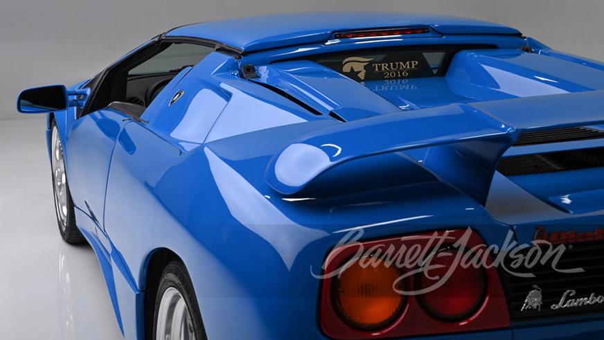 Lamborghini Diablo из гаража Дональда Трампа продают со смотанным пробегом