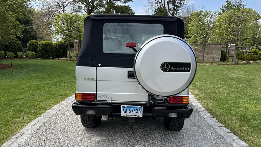 Редкий G500 Cabriolet из 1990-х пустят с молотка в США