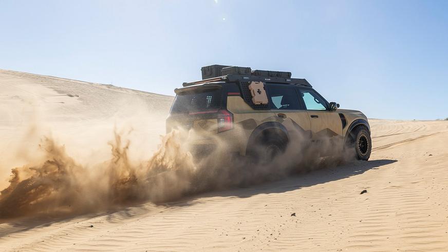 Старый Nissan Patrol оснастили 1000-сильным мотором