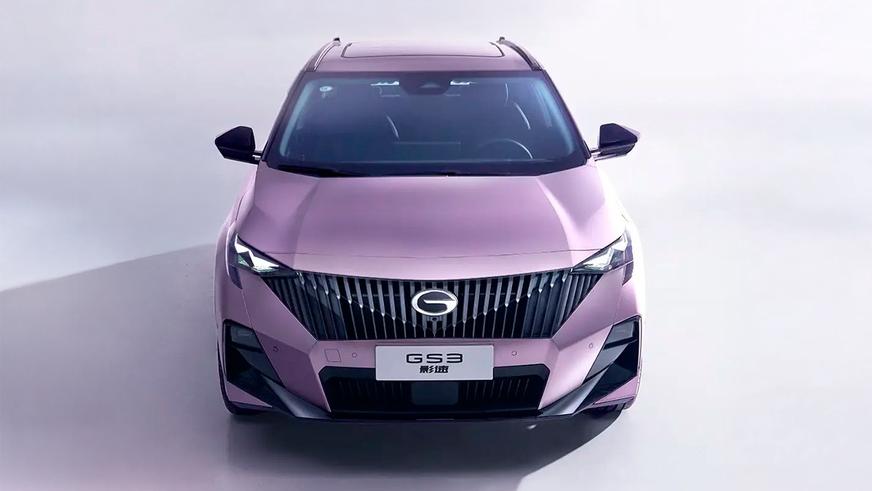 Кроссоверу GAC GS3 обновили интерьер в Китае