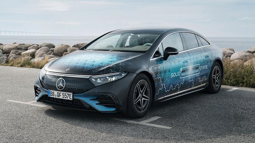 Больше 1200 км на одной зарядке – испытания твердотельных батарей Mercedes-Benz