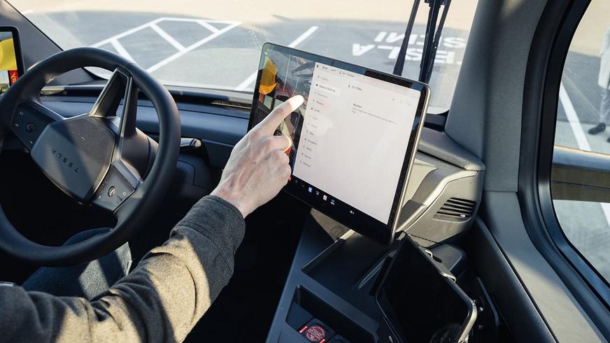 Tesla Semi в работе