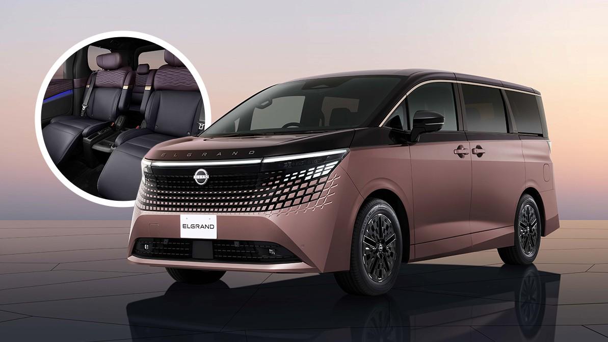 Представлен новый минивэн Nissan Elgrand