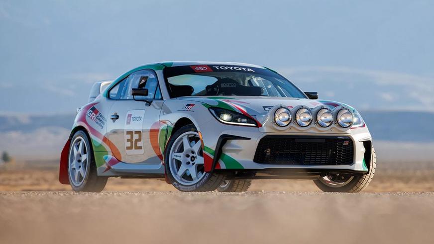 Toyota GR86 получила культовую ливрею, мощный мотор и полный привод