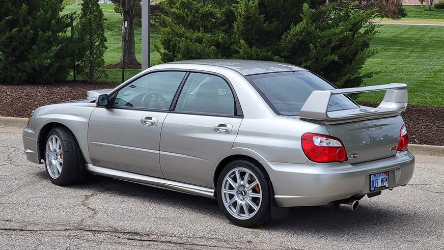 Практически новая Subaru Impreza WRX STi на торгах в США