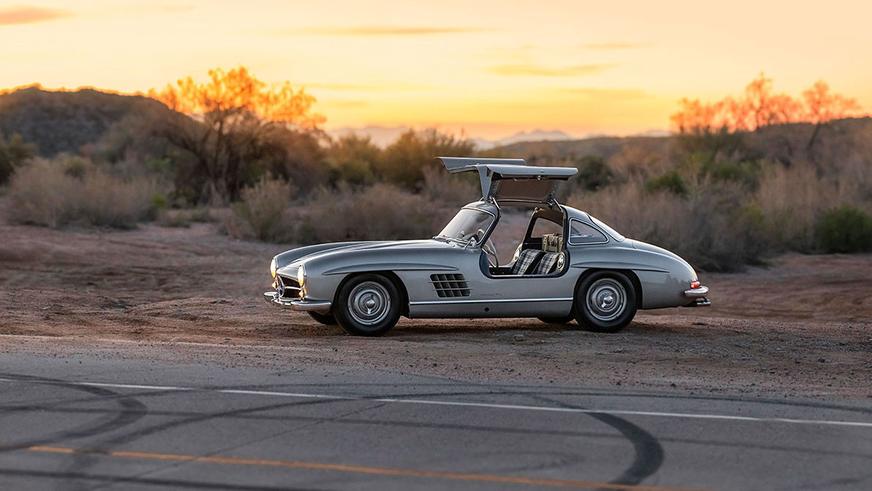 Крайне редкий Mercedes-Benz 300 SL из 1950-х выставят на аукцион
