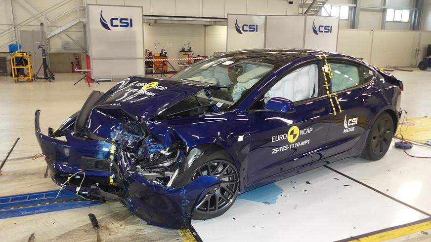 Tesla Model 3 стала самым безопасным автомобилем Европы