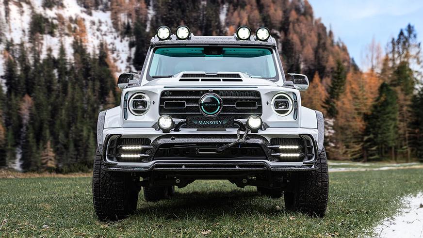 Mercedes-AMG G-класса получил в Mansory третью ось и 900 сил