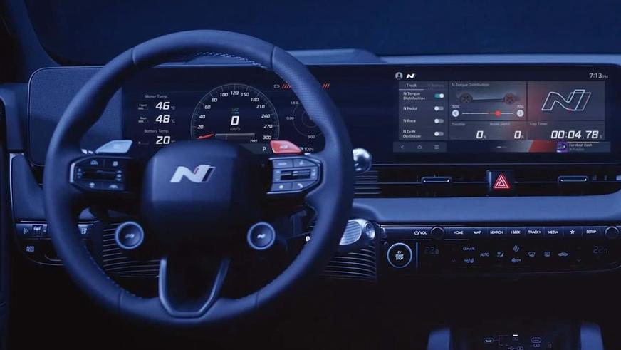 Внешность и интерьер заряженного Ioniq 5 N случайно рассекретили