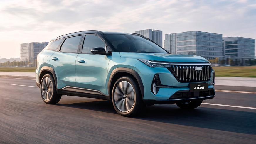 Новый Geely Atlas в Казахстане. Сколько просят за кроссовер