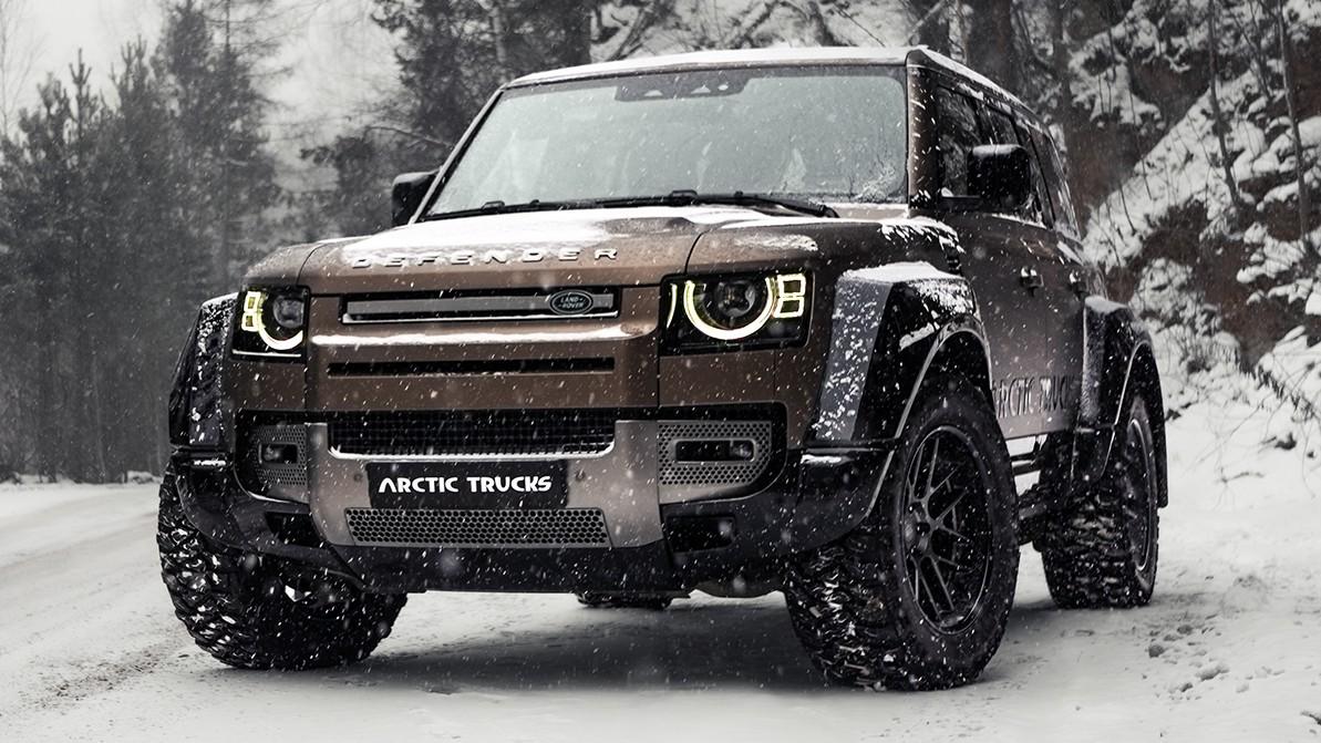 Тюнеры из Arctic Trucks доработали Land Rover Defender