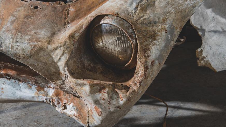 Сгоревший много лет назад Ferrari продали почти за два миллиона долларов