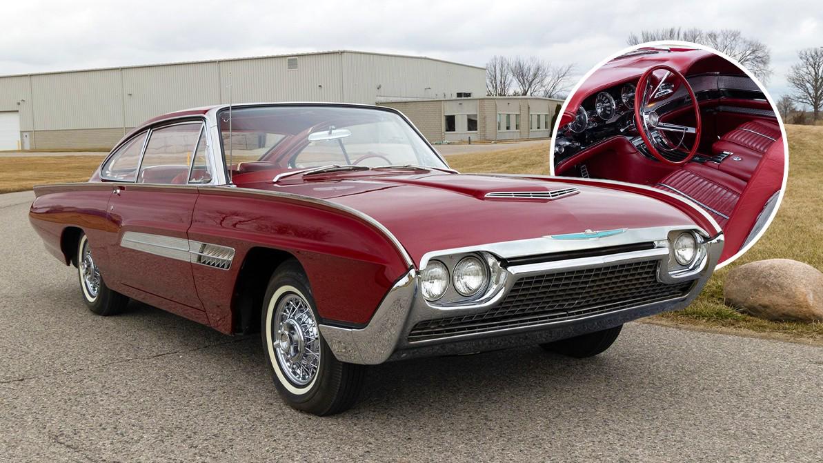 Уникальный Ford Thunderbird Italien пустят с молотка