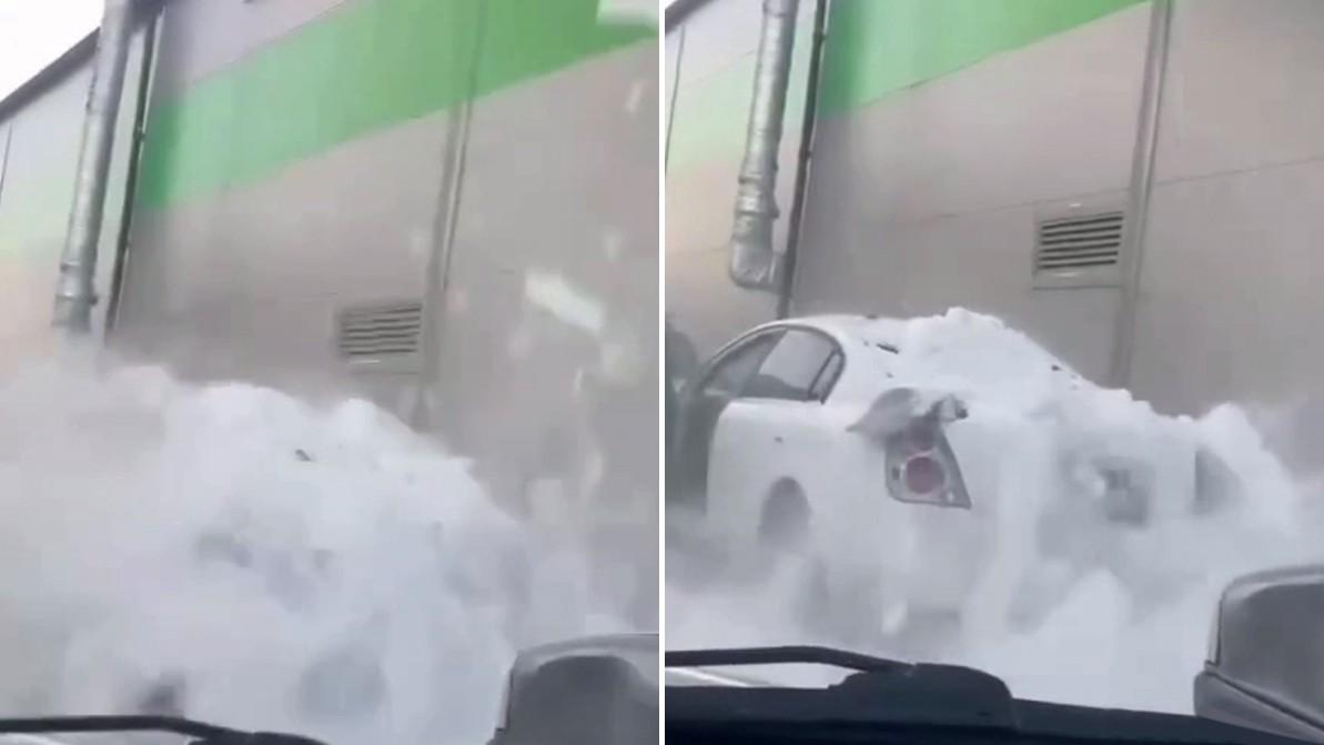 Көлікті ғимарат қасына қойғанда сақ болу керек