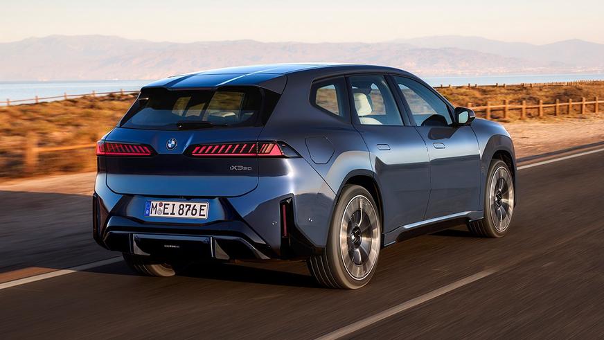 Электрический BMW iX3 презентовали в Алматы