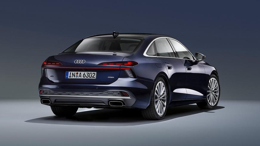 Новый Audi A6 стал аэродинамичным седаном Новый Audi A6 стал аэродинамичным седаном